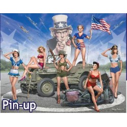PIN UP (6 FIGURINES)