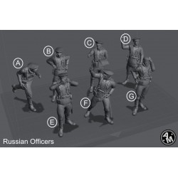 Pack Officiers Russe 1/35ème