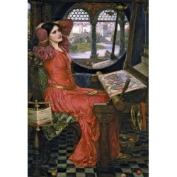 LADY OF SHALOT TAPESTRY